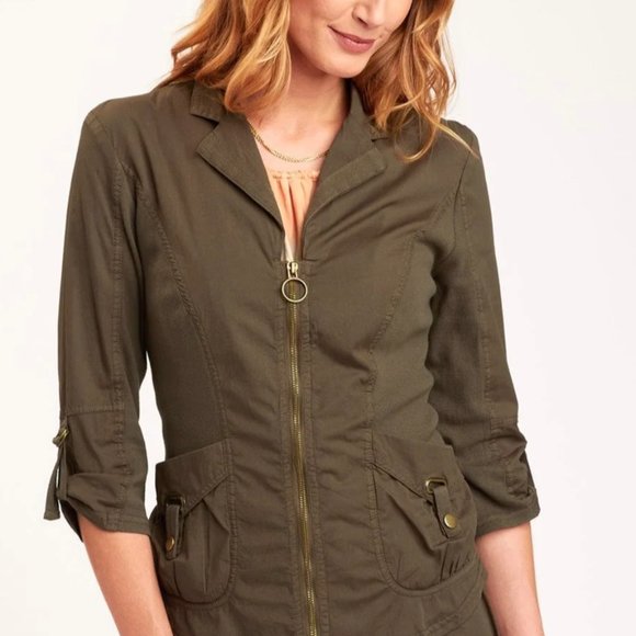 XCVI Drake Jacket Size S, in Deep Fern NWOT - Picture 1 of 9